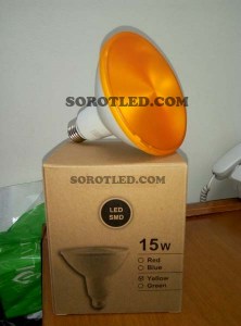 Lampu PAR38 SMD LED 15watt Yellow